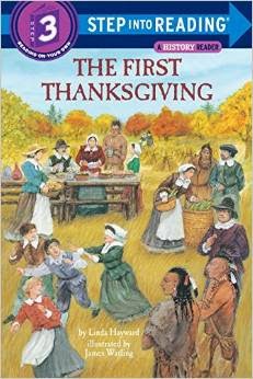 The First Thanksgiving reader book cover