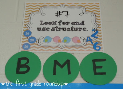 standards for math practice #7 - structure