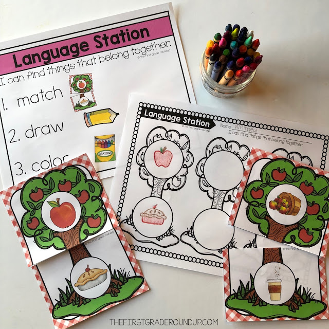 things that go together activity