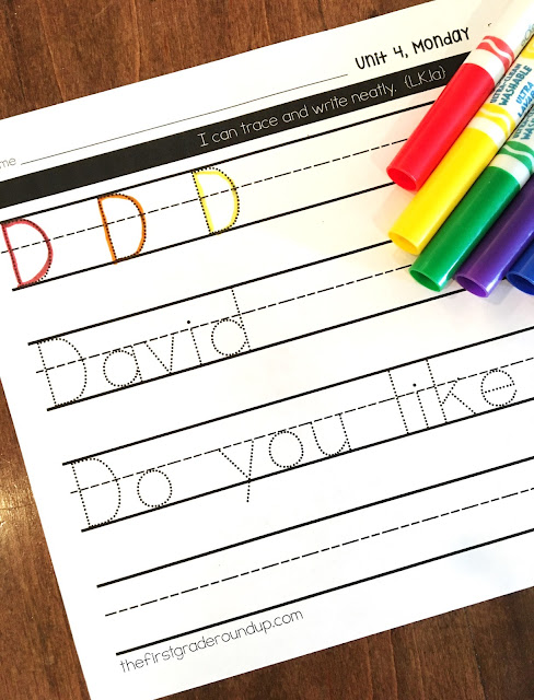handwriting rainbow writing
