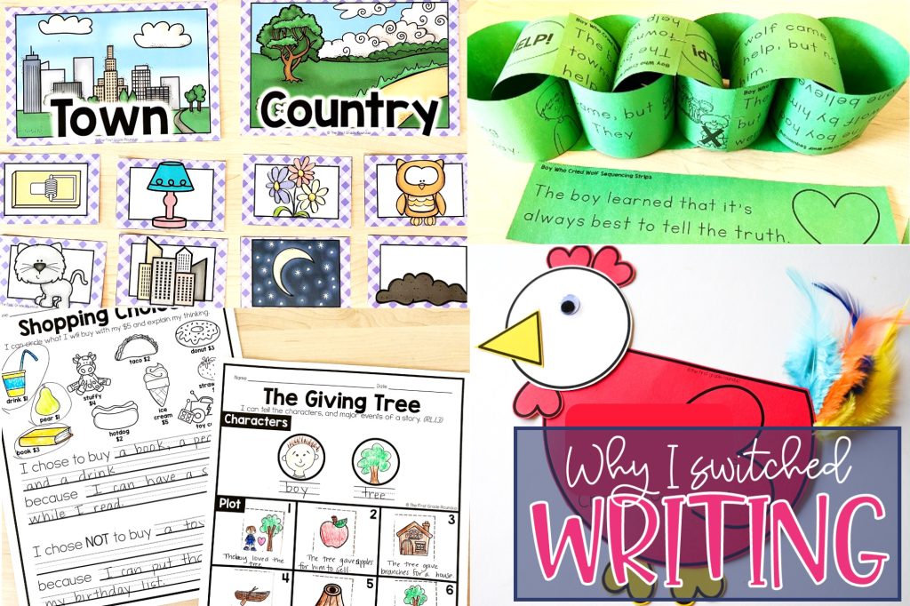 first grade reading response - blog image