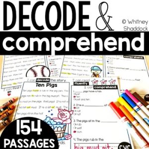 decodable comprehension passages
