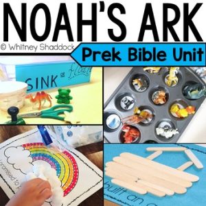Noah's Ark activities for kids