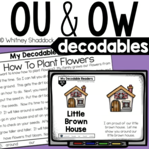 ou ow decodable passages - cover image