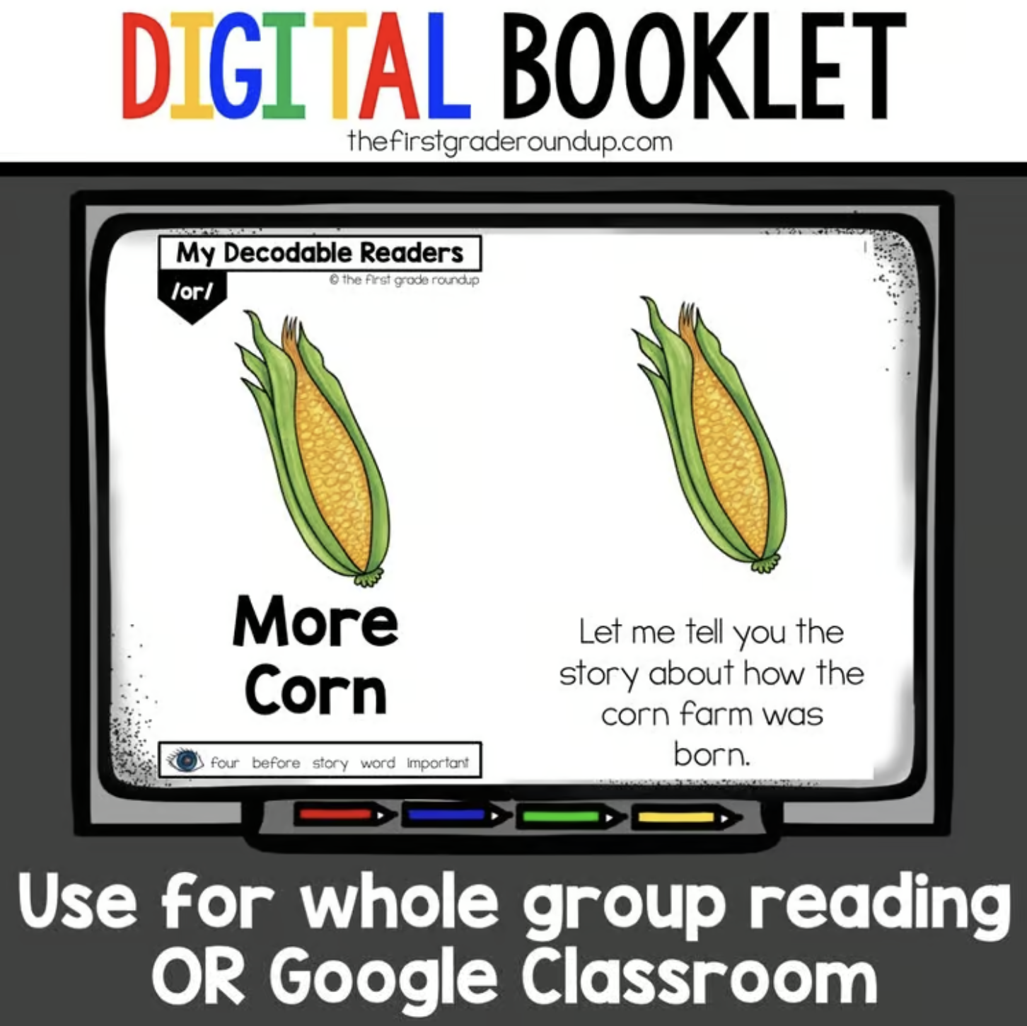 R Controlled Vowels OR ORE OAR Decodable Passages & Readers for 1st Grade - Image 4