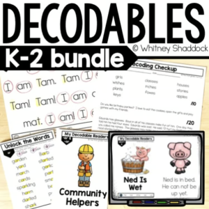 K2 Decodable Readers Bundle cover image
