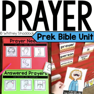 teaching prayer to preschoolers - cover image