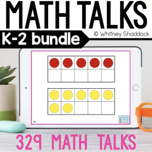 number talk images bundle - cover image