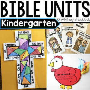 kindergarten bible lessons cover image