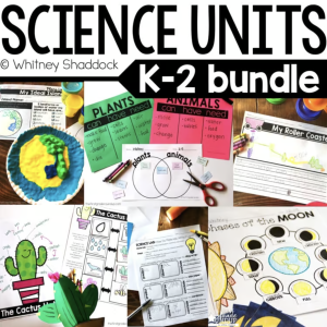k-2 next gen science curriculum units - cover image