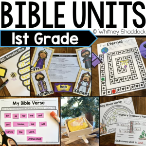1st grade bible lessons cover image