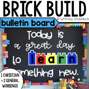 lego bulletin board - cover image