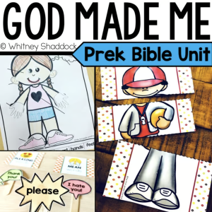 god made me lesson plans