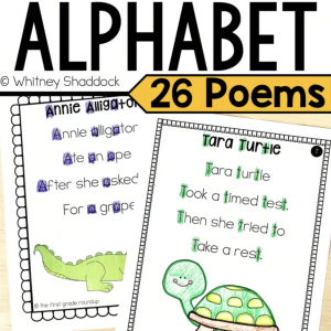 alphabet poems for each letter - cover image