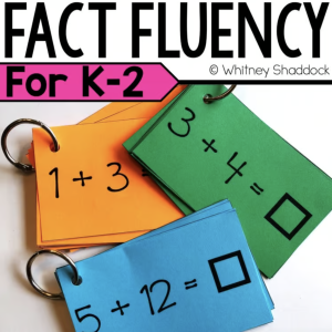 math facts fluency practice